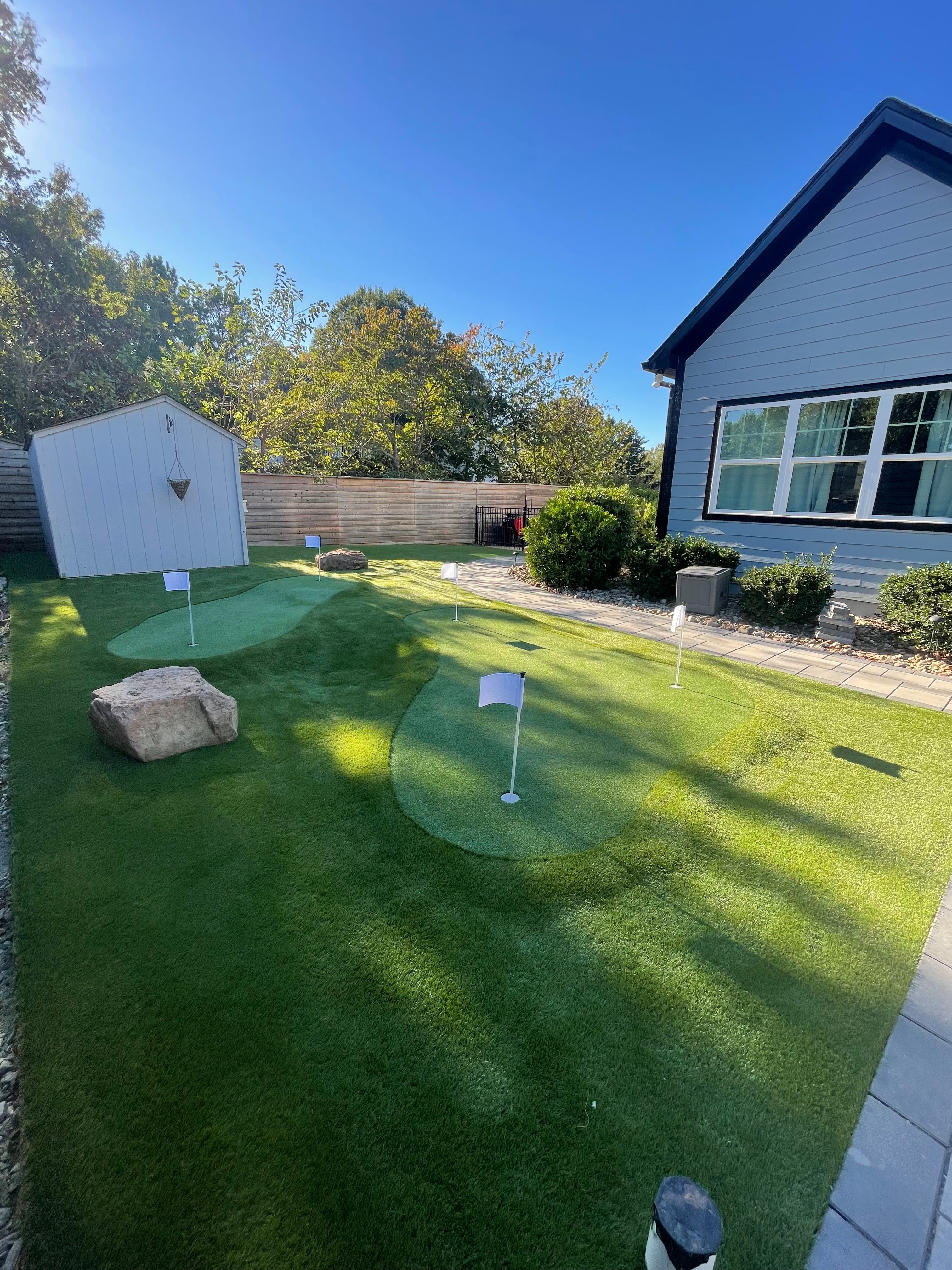 Multi-Hole Practice Green