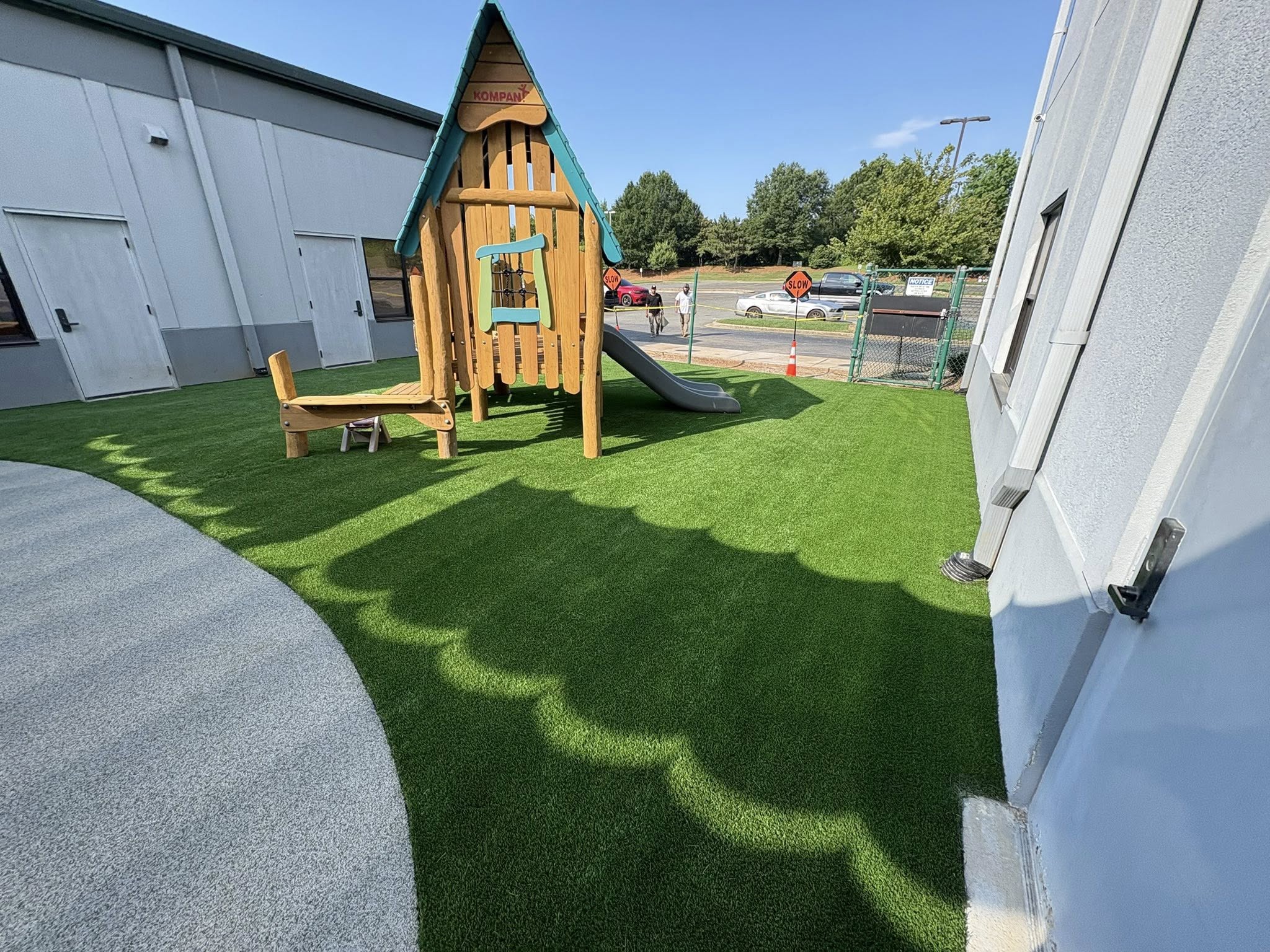 School Playground Safety Turf Surface
